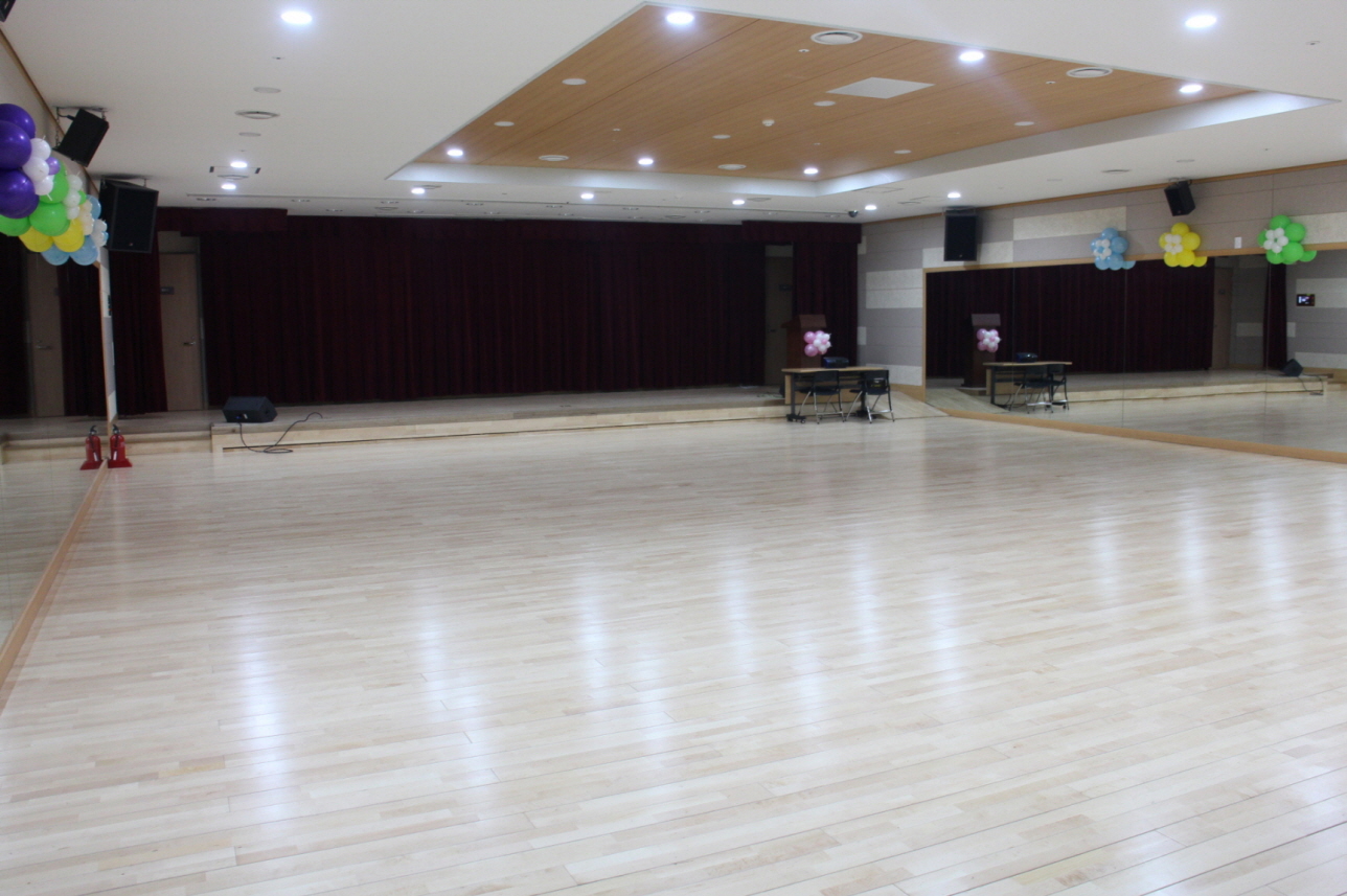 광교노인복지관 강당