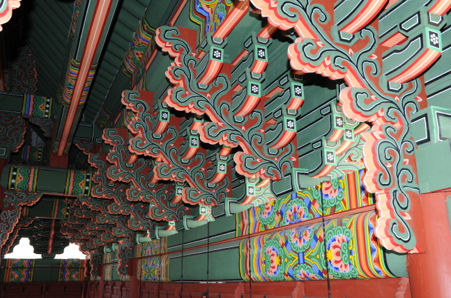 팔달문 단청 팔달문 단청