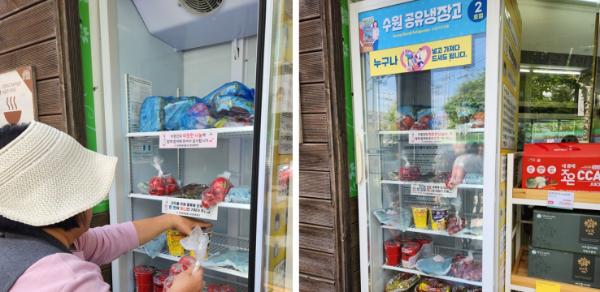 매탄4동 '오이지통장'의 기적… 나눔으로 채워진 수원시 공유냉장고