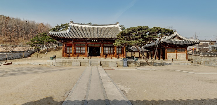 수원 화령전 운한각, 복도각, 이안청 