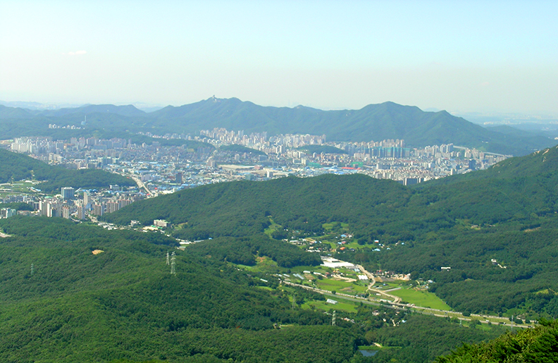 광교산 산림욕장 이미지