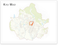 Key Map 화성성곽길을 나타낸 이미지