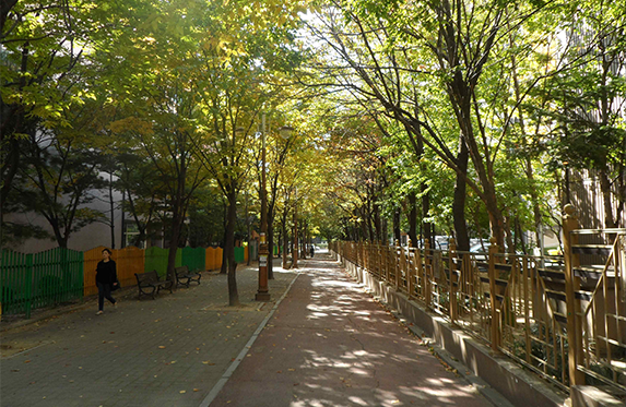 권선 보행자 전용도로