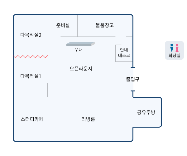 3층 공간배치도