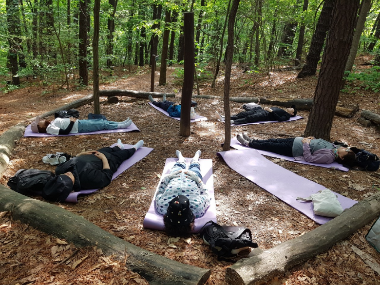 ‘수원시 산림치유프로그램’, 시민들에게 인기