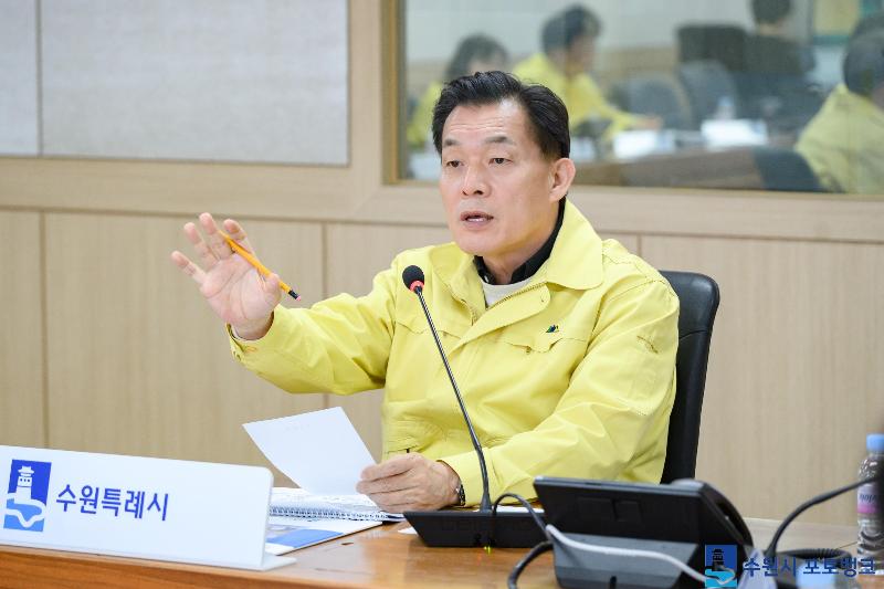 "내 집, 점포 앞 눈 쓸기 적극 홍보하라" 겨울철 제설 대책 보고회 사진