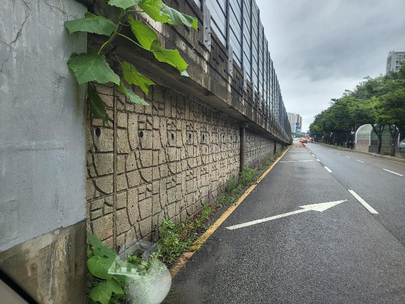 수원시, 집중호우에 따른 관내 옹벽 시설물 긴급 점검