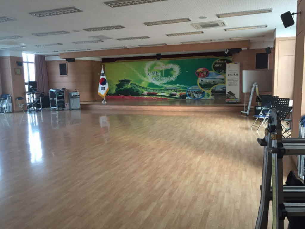 곡선동 행정복지센터 명당홀(3층 대강당)