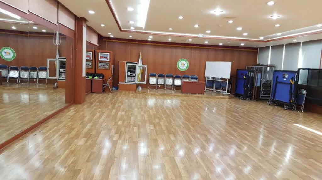 정자2동 행정복지센터 2층 문화관람실