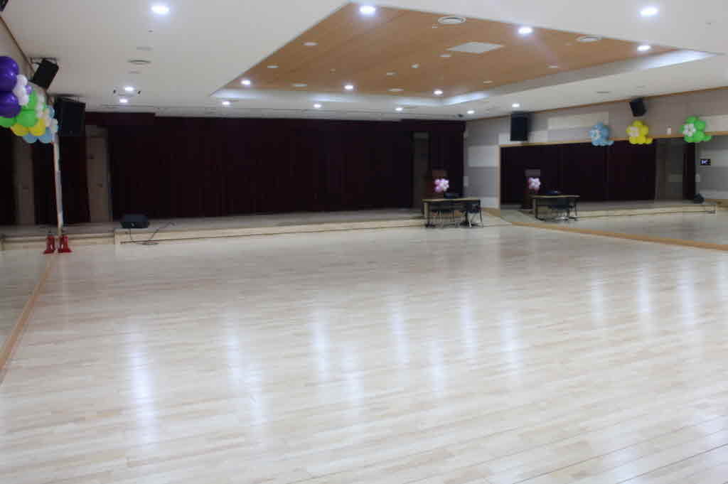 광교노인복지관 강당