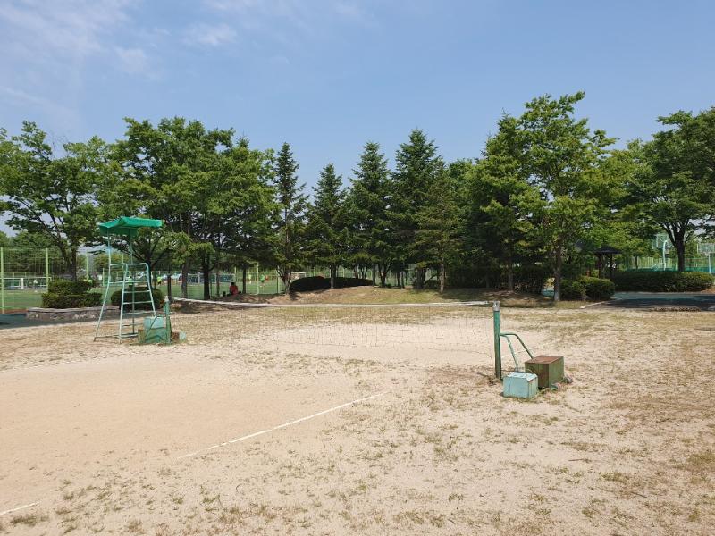 화산체육공원 족구장