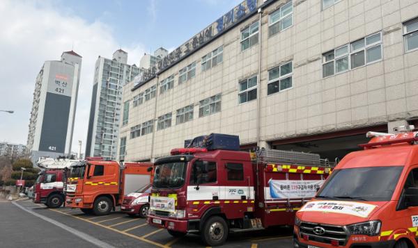 수원특례시, '긴급차량 우선신호시스템' 확대…관내 소방서 긴급차량 100% 적용