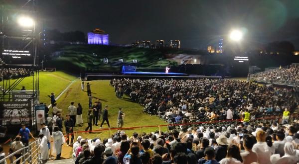 주제공연, 수원판타지 '야조'...시민들에게 감동을 선사하다