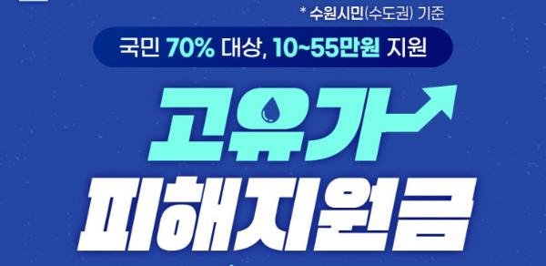 수원특례시, 고유가 피해지원금 태스크포스팀 운영