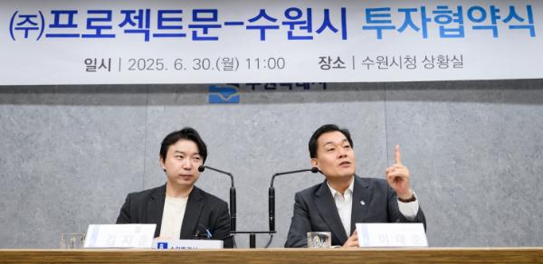 민선 8기 수원, 첨단기업 15개 유치… 생산유발 효과 4817억 원 기대