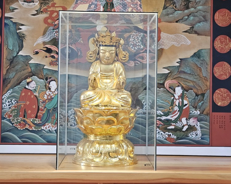 수원 수원사 목조관음보살좌상