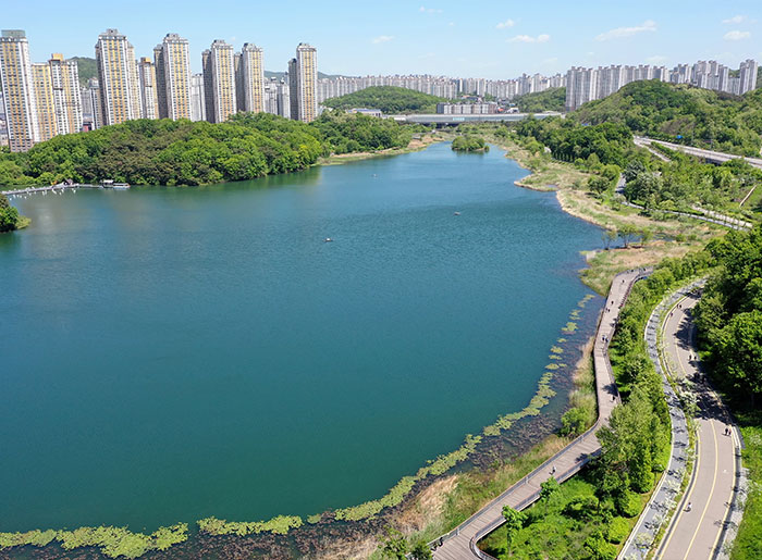 광교호수공원 신대저수지 수변