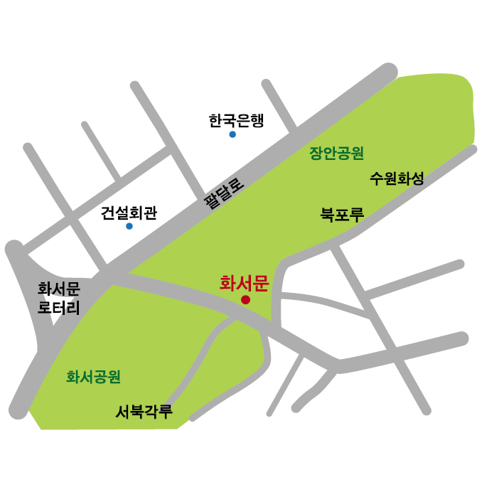 수원화서문약도