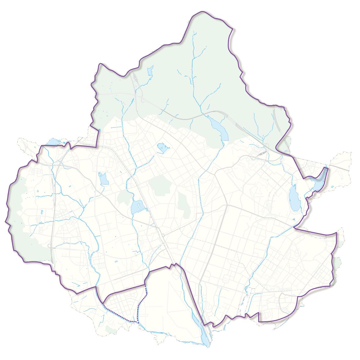 Key Map 수원둘레길을 나타낸 이미지
