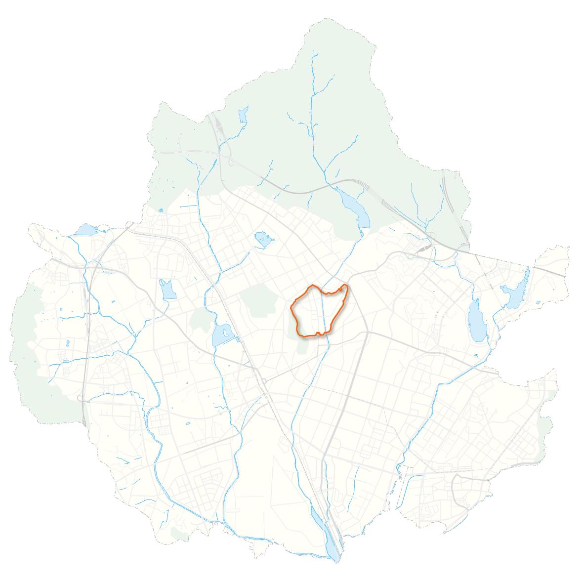 Key Map 화성성곽길을 나타낸 이미지