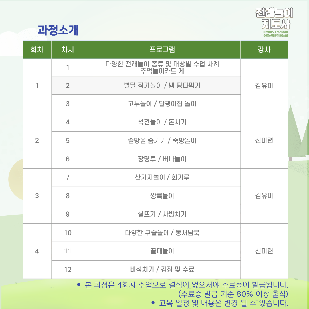 전래놀이