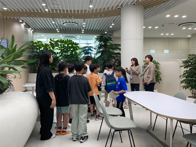 공공기관 견학 지원(견학 전후 탐구활동) 사진