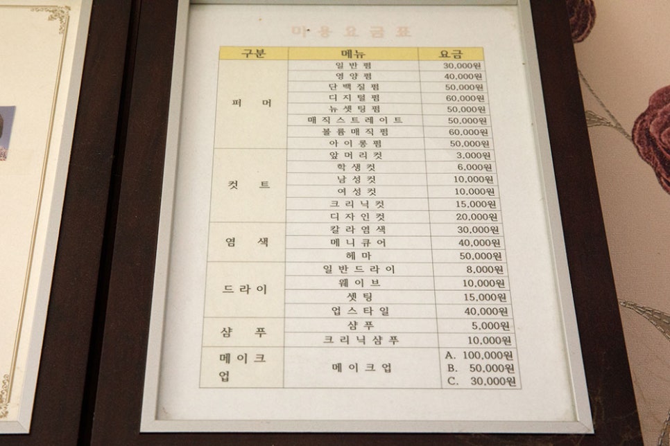 현대미용실에서는 착한품목 이외에도 영양 파마, 볼륨매직 파마, 매니큐어 등 다양한 미용 시술을 착한 가격에 판매하고 있습니다.