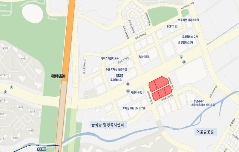 금곡 골목형상점가