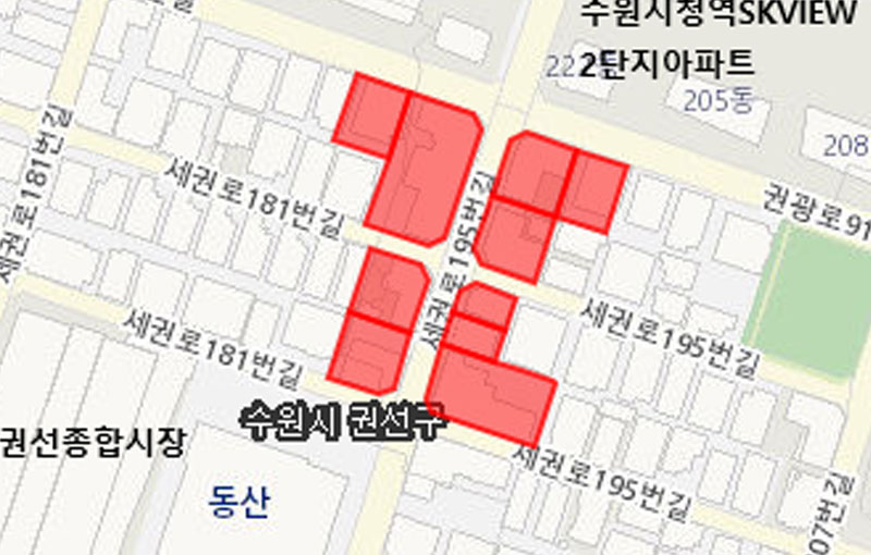 권선1동 골목형상점가