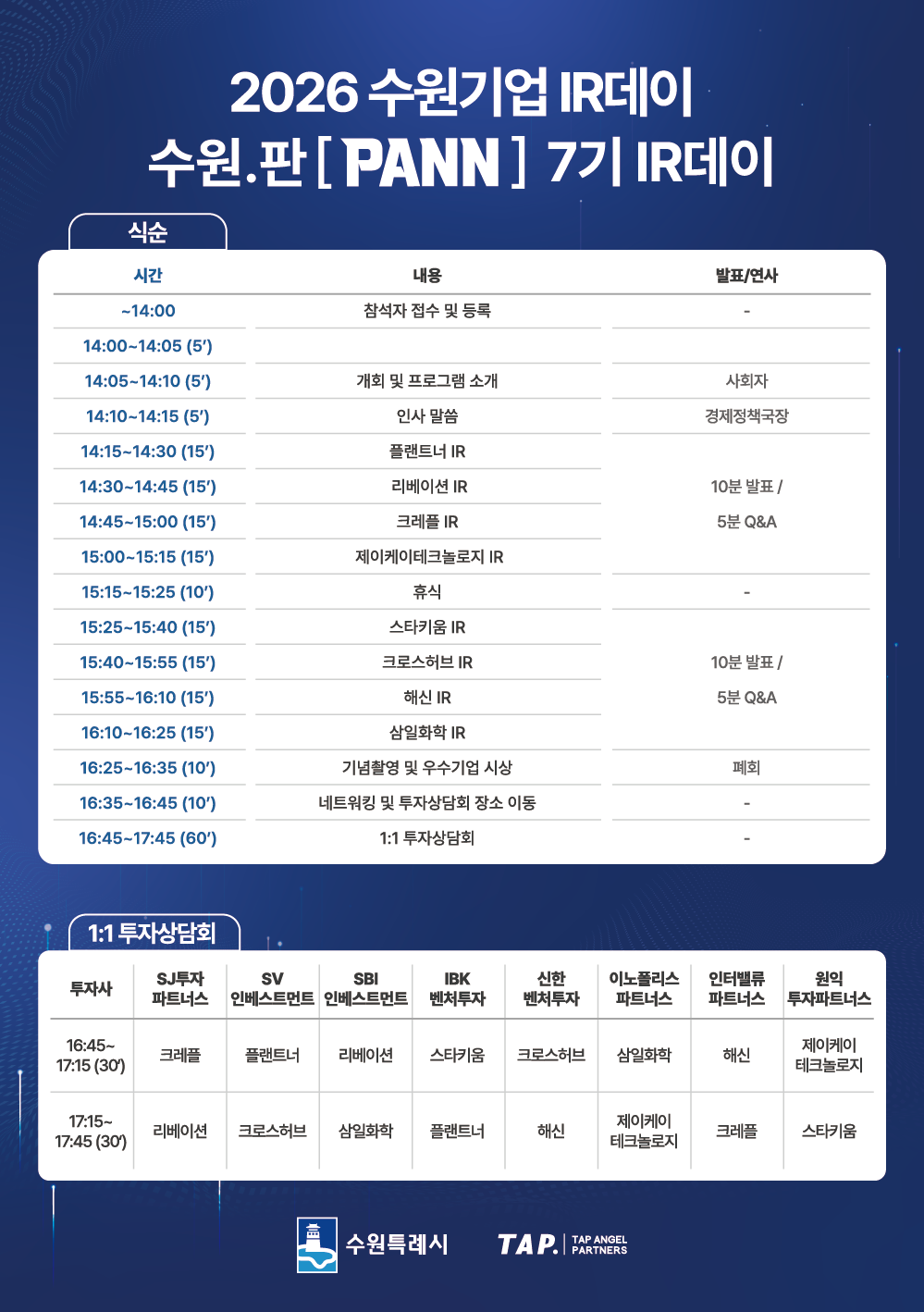 IR데이 7기 개최